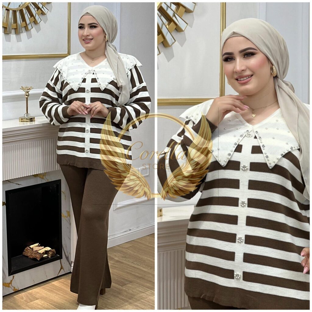 Ensemble laine rayer avec pâte C07