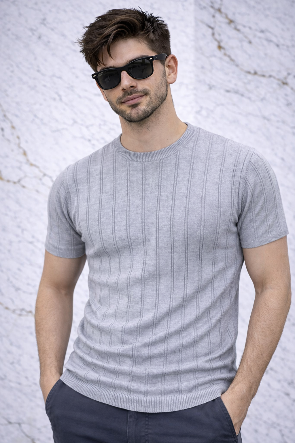 pull homme uni 119